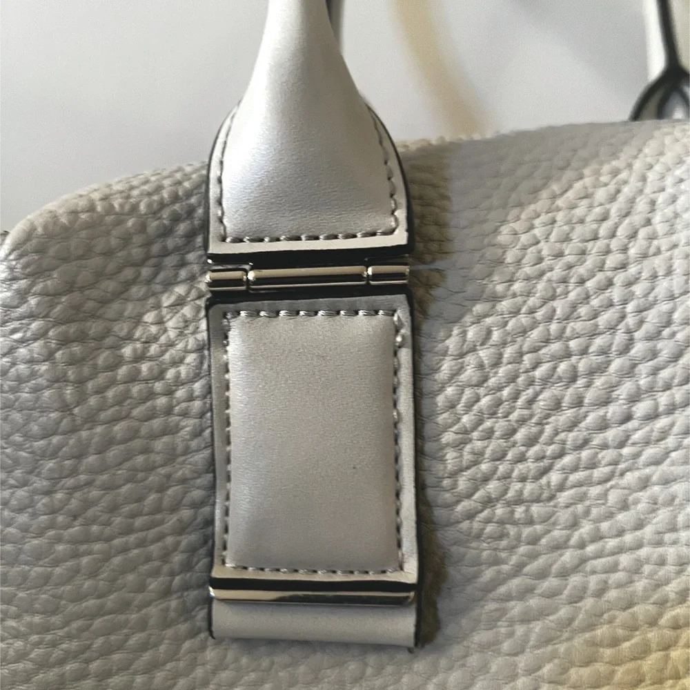 Calvin Klein Light Gray Satchel - Picture 5 of 16